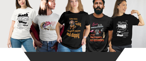 T-Shirt Design Vielfalt die begeistert