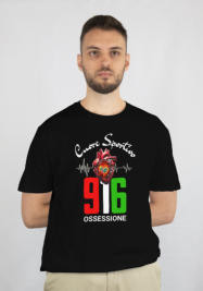 Unisex T-Shirt Cuore Sportivo für Alfisti und Liebhaber des 916 Spider / GTV